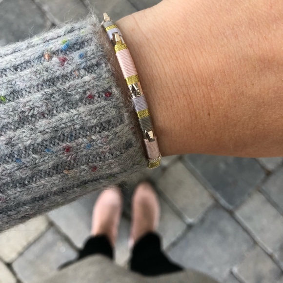 Stella & Dot Colorblock Cuff in Blush - Picture 3 of 4